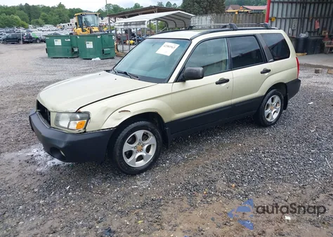 2003 Subaru Forester Xs from USA, damaged, VIN JF1SG65623H754338